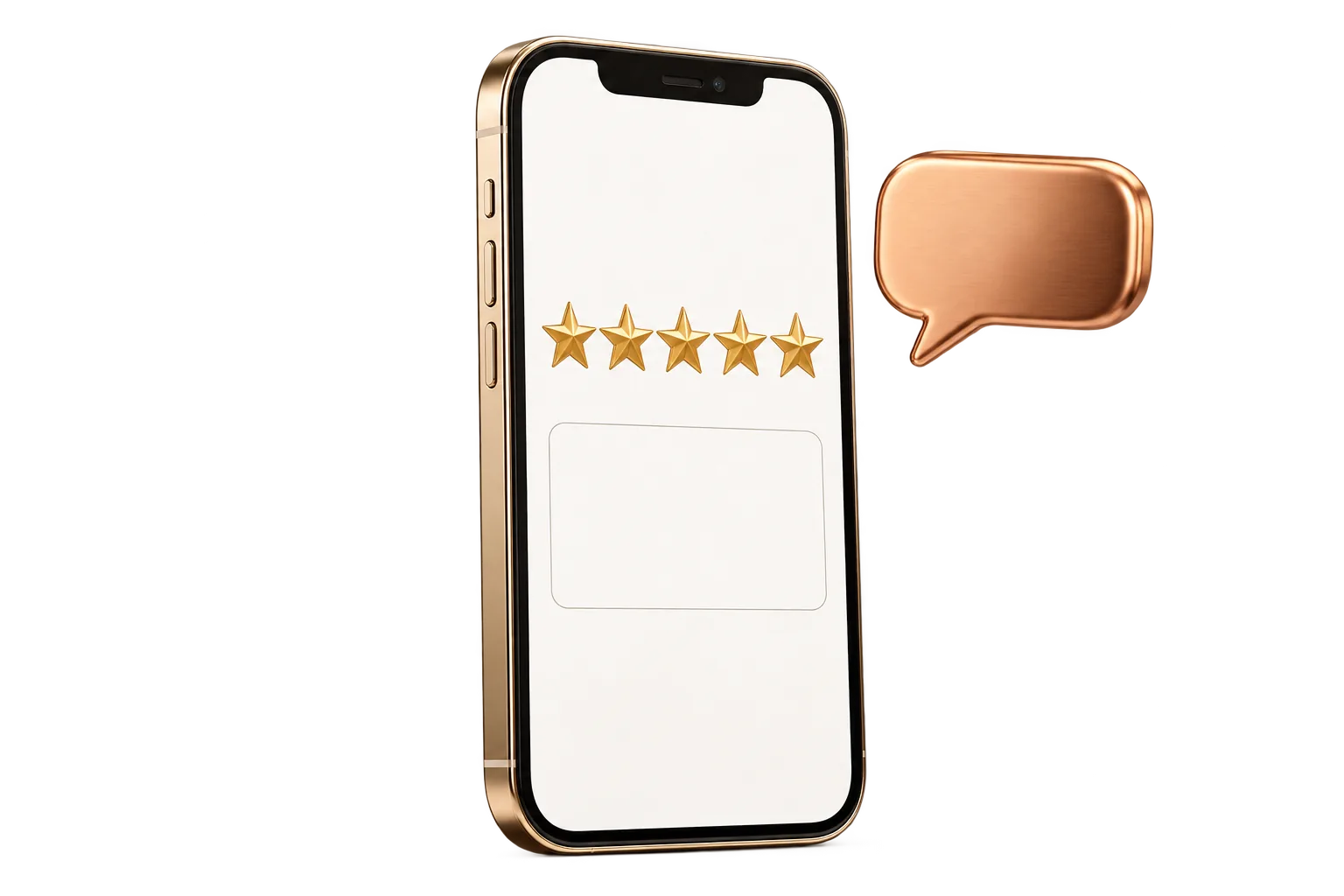 Google Bewertungen auf einem Smartphone