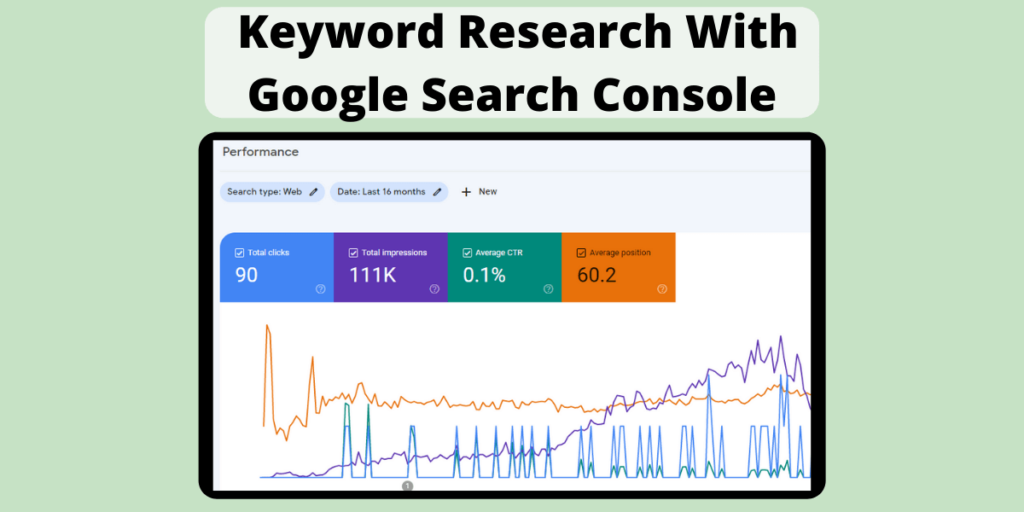 Keyword Research With Google Search Console