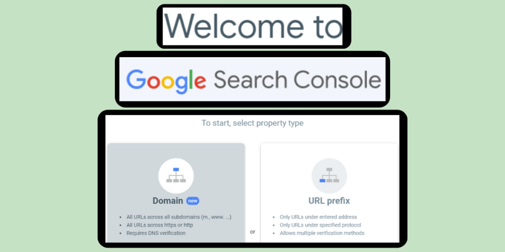 Welcome to Google Search Console.